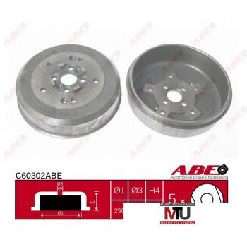 Тормозной барабан ABE C60302ABE