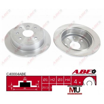 Тормозной диск ABE C40004ABE