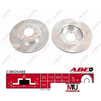 Тормозной диск ABE C3B026ABE