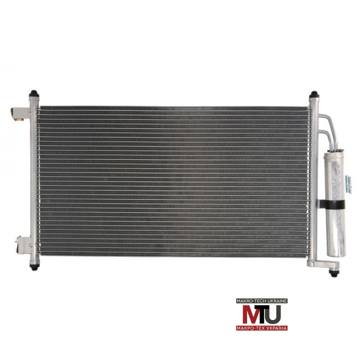 Радиатор кондиционера NISSAN MICRA III, TIIDA; RENAULT MODUS 1.2/1.4/1.6 (2003-) - THERMOTEC KTT110074