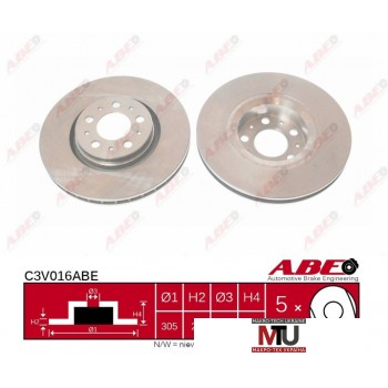 Тормозной диск ABE C3V016ABE
