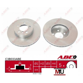 Тормозной диск ABE C3B033ABE