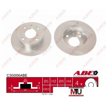 Тормозной диск ABE C3G006ABE