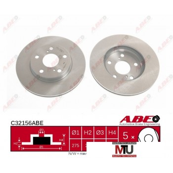 Тормозной диск ABE C32156ABE