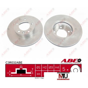 Тормозной диск ABE C3R032ABE