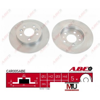 Тормозной диск ABE C4R005ABE