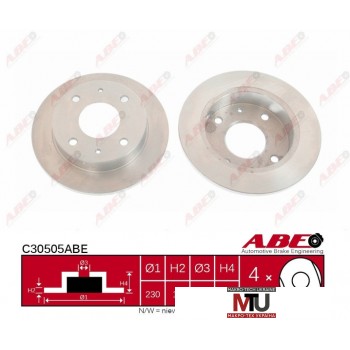 Тормозной диск ABE C30505ABE