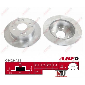 Тормозной диск ABE C44024ABE