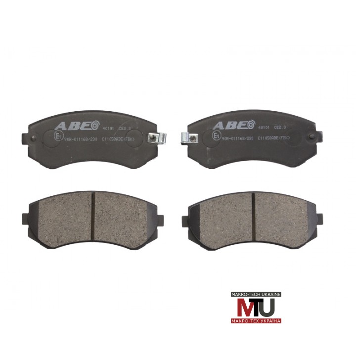 Дисковые тормозные колодки ABE C11058ABE