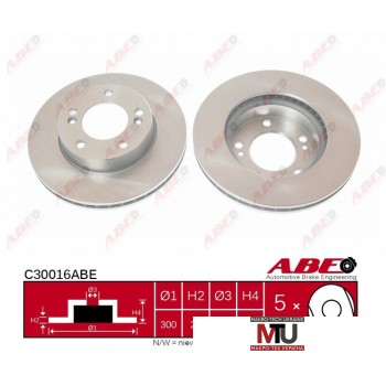 Тормозной диск ABE C30016ABE