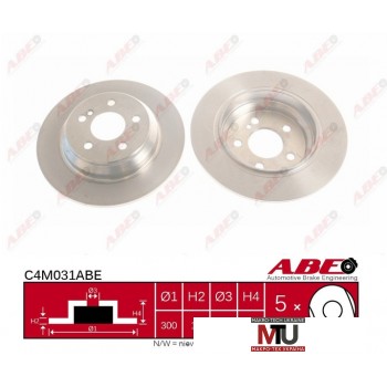 Тормозной диск ABE C4M031ABE
