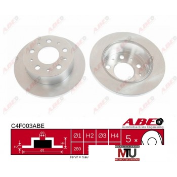 Тормозной диск ABE C4F003ABE