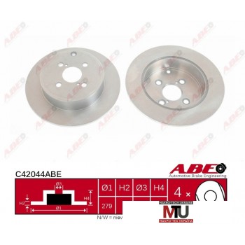 Тормозной диск ABE C42044ABE