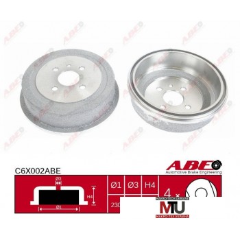 Тормозной барабан ABE C6X002ABE