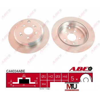 Тормозной диск ABE C44034ABE