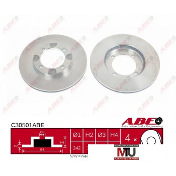 Тормозной диск ABE C30501ABE