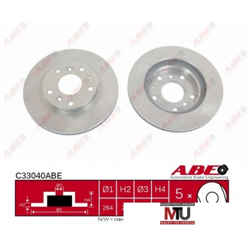 Тормозной диск ABE C33040ABE