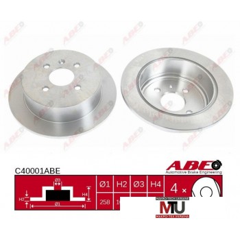 Тормозной диск ABE C40001ABE