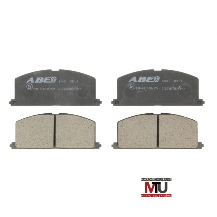 Дисковые тормозные колодки ABE C12035ABE