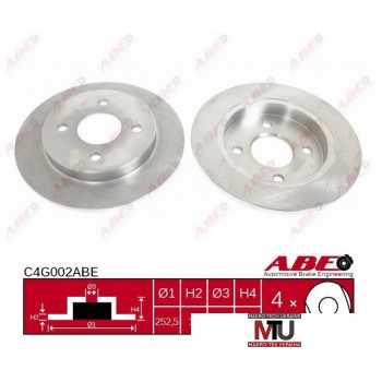 Тормозной диск ABE C4G002ABE