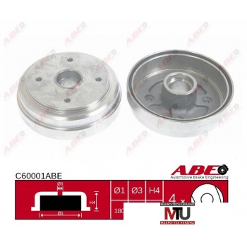 Тормозной барабан ABE C60001ABE