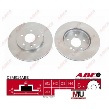 Тормозной диск ABE C3M014ABE
