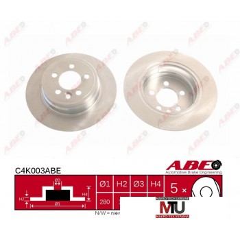 Тормозной диск ABE C4K003ABE