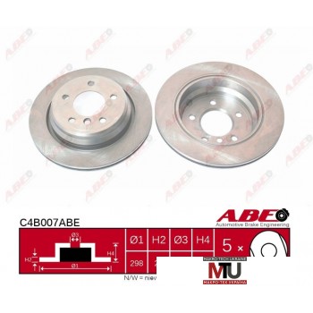 Тормозной диск ABE C4B007ABE