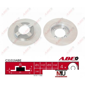 Тормозной диск ABE C31019ABE
