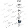 Двоциліндровий Компресор DAF 75, 85, DB, F 2100 VADEV 1600 020 001, 1600020001