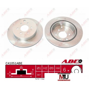 Тормозной диск ABE C41051ABE