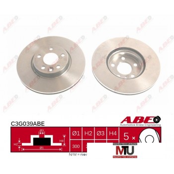 Тормозной диск ABE C3G039ABE