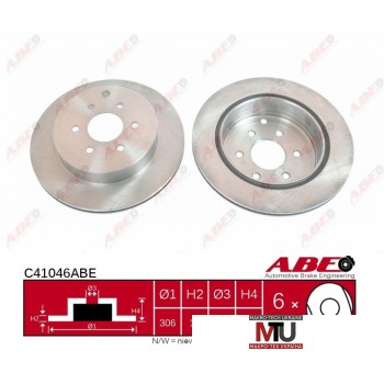 Тормозной диск ABE C41046ABE
