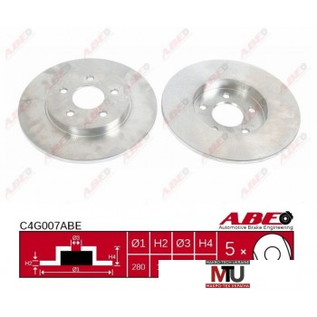 Тормозной диск ABE C4G007ABE