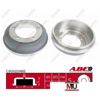 Тормозной барабан ABE C6G022ABE