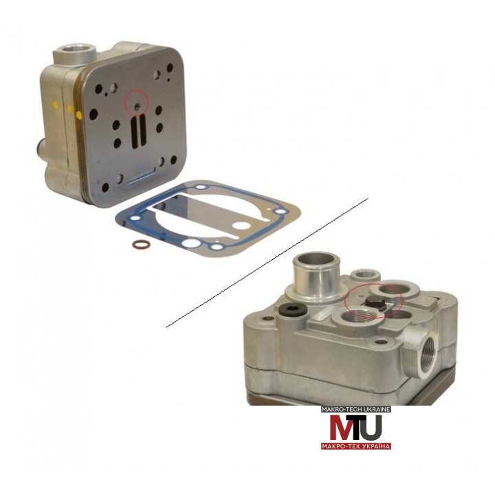 Головка компрессора MAN TGS; TGX 51540007147, 51540007144, LS3907, LP3997, LK8901 VERY-TEX 12-K263