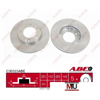 Тормозной диск ABE C30315ABE