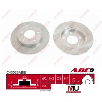 Тормозной диск ABE C43026ABE