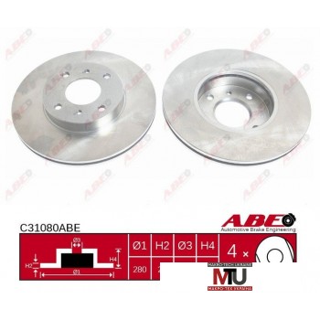 Тормозной диск ABE C31080ABE