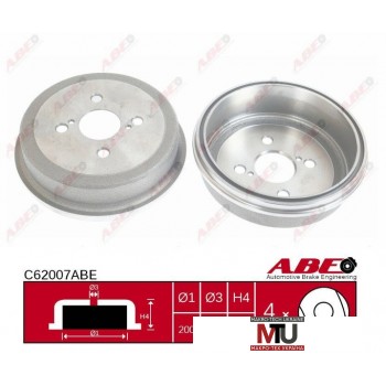 Тормозной барабан ABE C62007ABE