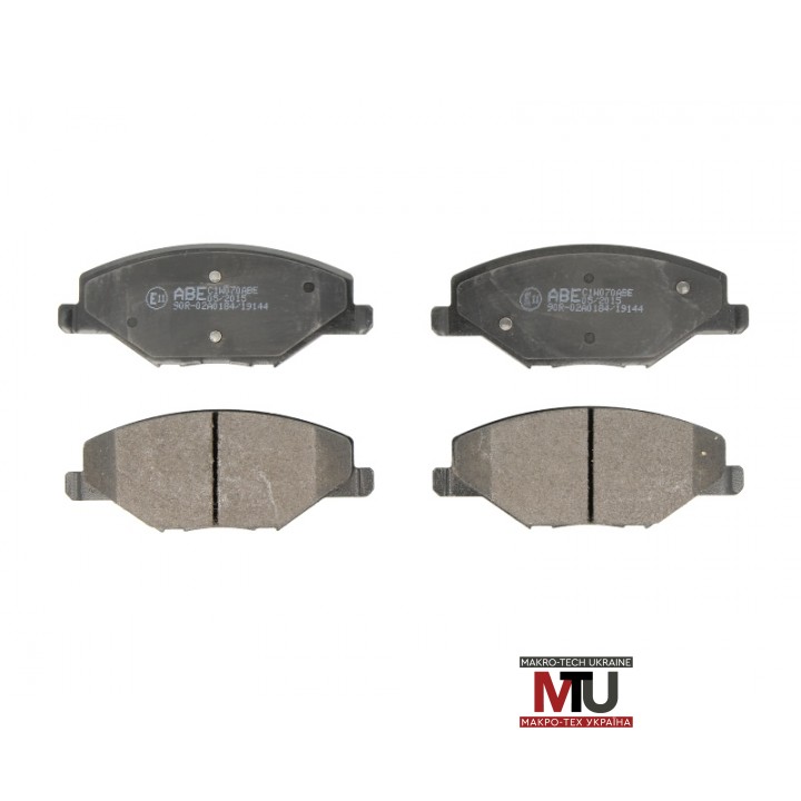 Дисковые тормозные колодки ABE C1W070ABE