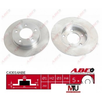 Тормозной диск ABE C43014ABE