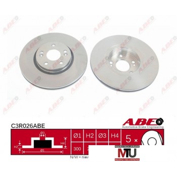 Тормозной диск ABE C3R026ABE
