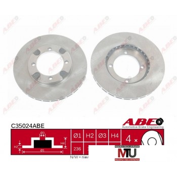 Тормозной диск ABE C35024ABE