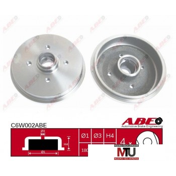 Тормозной барабан ABE C6W002ABE