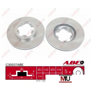 Тормозной диск ABE C3G037ABE