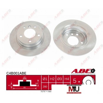 Тормозной диск ABE C4B001ABE