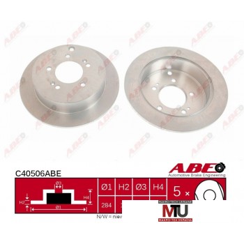 Тормозной диск ABE C40506ABE