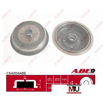 Тормозной барабан ABE C6A004ABE