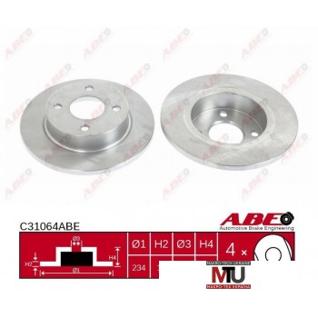 Тормозной диск ABE C31064ABE